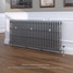 CI-SH745-30-MET-SILVER-LS01 - Shelbourne 3 Column Victorian Cast Iron Radiator H745mm x W2367mm CI-SH745-30-MET-SILVER-LS01 - Shelbourne 3 Column Victorian Cast Iron Radiator H745mm x W2367mm